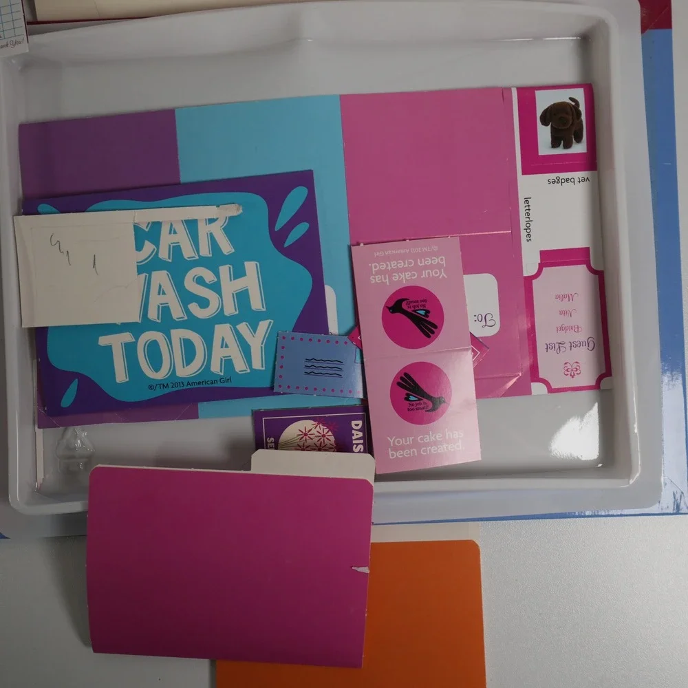American Girl‎ Doll at Work Activity Book Craft Set Girls Career Toy